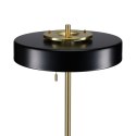 Lampa podłogowa ARTDECO 150 cm - czarno - złota nowoczesna
