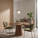 Lampa wisząca CHIC-1 biało złota, 20 cm