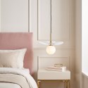 Lampa wisząca CHIC-1 biało złota, 20 cm