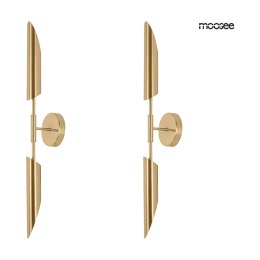 MOOSEE lampa ścienna LOCCA złota