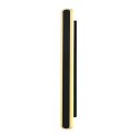 STICK lampa ścienna zewnetrzna L-60 czarny 20W klosz opal IP65