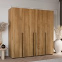 Szafa 200cm DAWN dąb gold baroque