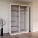 Szafa przesuwna z lustrem VALTURA 150cm kaszmir