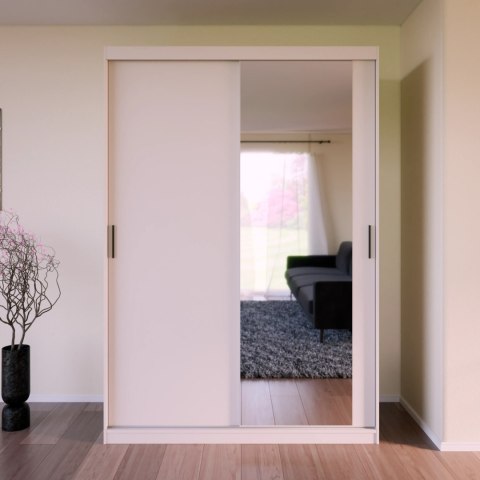 Szafa przesuwna z lustrem VALTURA 150cm kaszmir
