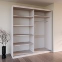 Szafa przesuwna z lustrem VALTURA 200cm kaszmir