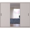 Szafa przesuwna z lustrem VALTURA 250cm kaszmir