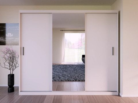 Szafa przesuwna z lustrem VALTURA 250cm kaszmir