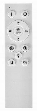 LAMPA DEKORACYJNA OKRĘGI 100W + PILOT CZARNA DL-J05 FIORE
