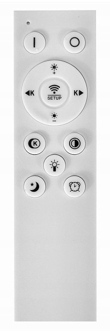 LAMPA DEKORACYJNA OKRĘGI 100W + PILOT CZARNA DL-J05 FIORE