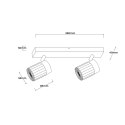 Light Prestige Erovia spot 2 złoty LED CCT