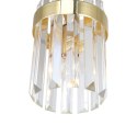 Light Prestige Lampa wisząca Vetro złota 3xE14
