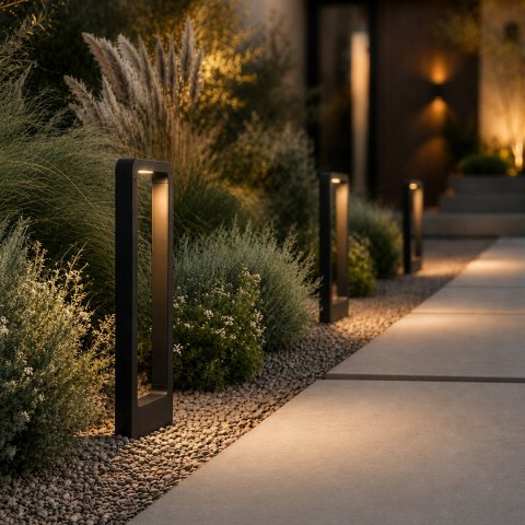 Lampa ogrodowa INFINITY CPD-005 10W IP65 CCT Czarna