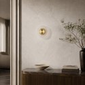 Lampa ścienna SUNBLAST - kinkiet LED 20 cm, złoty