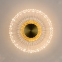 Lampa ścienna SUNBLAST - kinkiet LED 20 cm, złoty