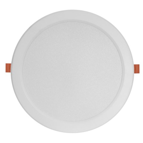 PANEL LED PODTYNKOWY PLAFON SUFITOWY OKRĄGŁY 6W B.CIEPŁA
