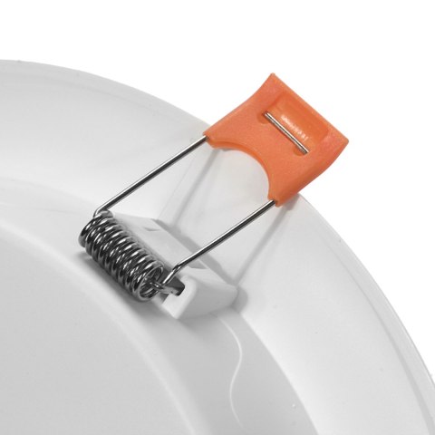 PANEL LED PODTYNKOWY PLAFON SUFITOWY OKRĄGŁY 6W B.CIEPŁA