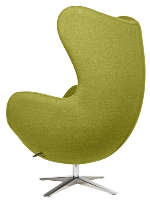 Fotel Jajo Soft wełna oliwkowa JA-2720 z przeszyciem
