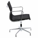 Fotel konf. CH1081T,czarna siateczka,chr