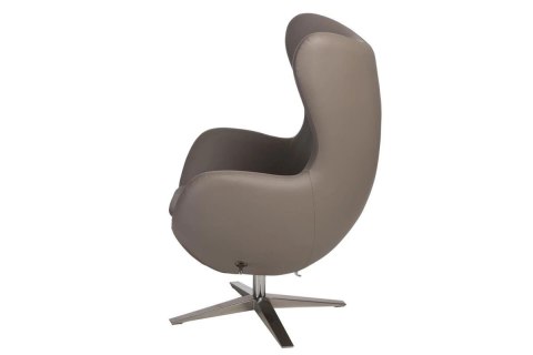 Fotel Jajo Soft skóra ekologiczna 533 khaki