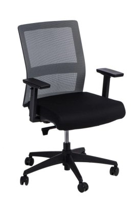 Fotel biurowy Press szary/czarny