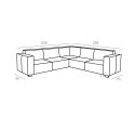Sofa Manor 2 GR.3 Tkanin