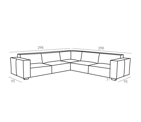 Sofa Manor 3 GR.1 Tkanin