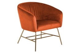 Fotel Ramsey VIC cooper/gold