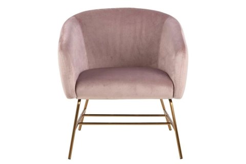 Fotel Ramsey VIC dusty rose/gold