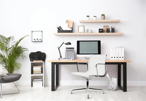 Fotel konf. CH1081T,biała siateczka,chro m