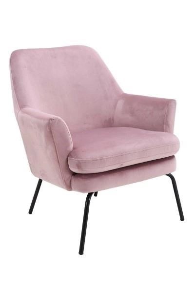 Fotel Chisa VIC Dusty Rose