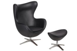 Fotel Jajo Soft z podn. sk. eko 527 czarny