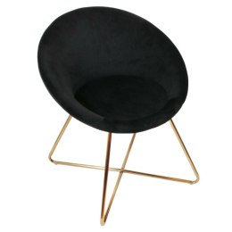 Fotel Karl Velvet czarny
