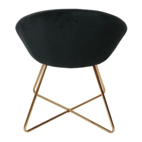 Fotel Karl Velvet czarny