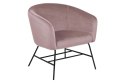 Fotel Ramsey VIC dusty rose