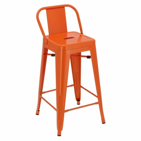 Hoker Paris Back short 66cm pomaranczowy insp. Tolix