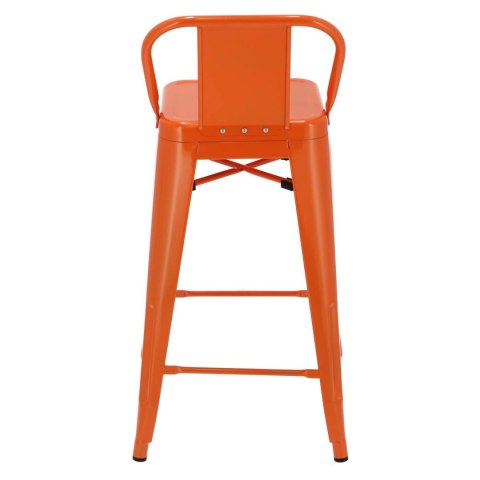 Hoker Paris Back short 66cm pomaranczowy insp. Tolix