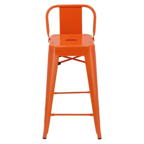 Hoker Paris Back short 66cm pomaranczowy insp. Tolix