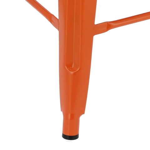 Hoker Paris Back short 66cm pomaranczowy insp. Tolix
