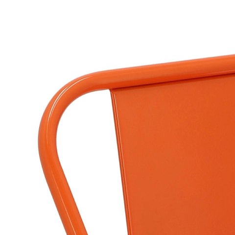 Hoker Paris Back short 75cm orange insp. Tolix