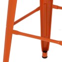 Hoker Paris Back short 75cm orange insp. Tolix