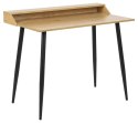Biurko Joe czarny/naturalny