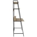 Biurko z Półkami Zack czarne