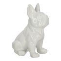 Figurka Buldog francuski porcelanowa