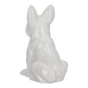 Figurka Buldog francuski porcelanowa