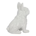 Figurka Buldog francuski porcelanowa