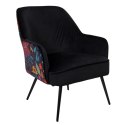 Fotel Baroc czarny