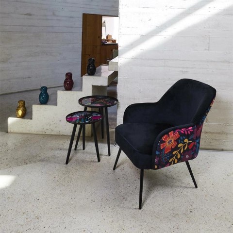 Fotel Baroc czarny