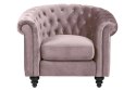 Fotel Charlietown VIC dusty rose