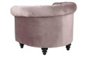 Fotel Charlietown VIC dusty rose