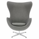 Fotel Jajo Antracyt Easy clean Premium